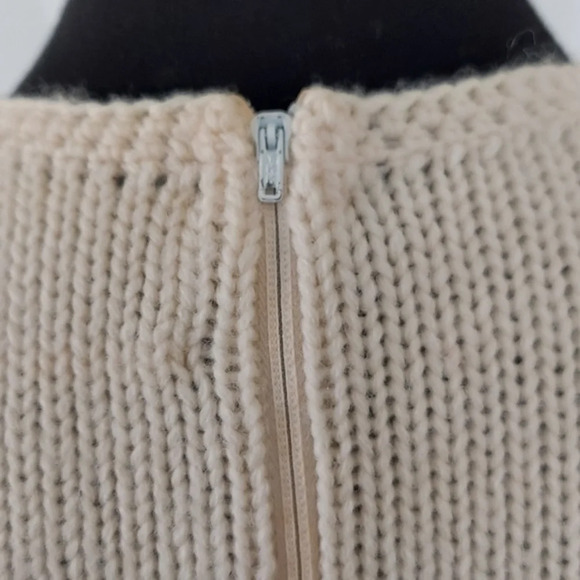 Vintage 60s  Penrose 100% Wool made in Hong Kong Detailed Crew Neck Sweater - Picture 11 of 12